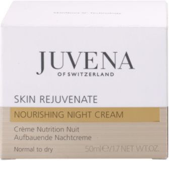 Juvena Skin Rejuvenate Nourishing nočna krema proti gubam za normalno do suho kožo