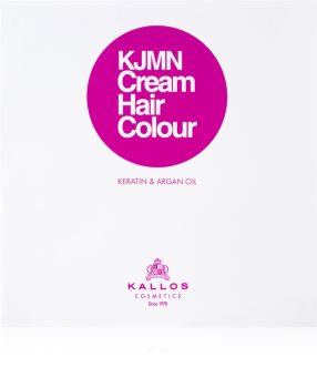 Kallos KJMN tinta per capelli con cheratina e olio di argan