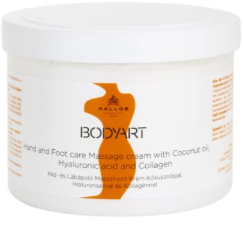 Kallos BodyArt crema para masaje para manos y pies