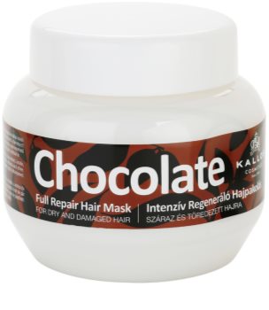 Kallos Chocolate regeneracijska maska za suhe in poškodovane lase