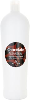 Kallos Chocolate champô regenerador para cabelo seco a danificado