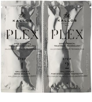 Kallos Plex tratamiento protector y regenerador en dos pasos para cabello químicamente tratado