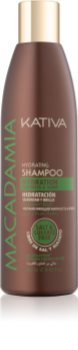 Kativa Macadamia champú hidratante para dar brillo y suavidad al cabello