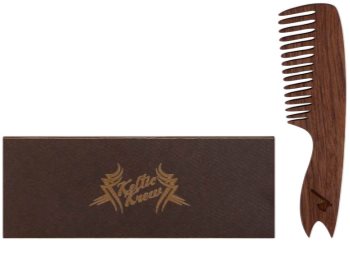 Keltic Krew Accessories přírodní hřebínek na vousy malý