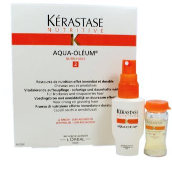 Kérastase Nutritive Aqua-Oléum kúra pro suché a poškozené vlasy