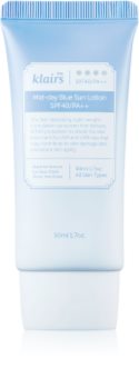 Klairs Mid-day Blue mleko za sončenje za obraz SPF 40