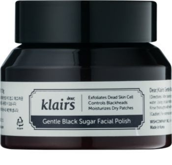 Klairs Gentle Black vlažilni piling za obraz