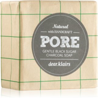 Klairs Gentle Black trdo milo za mastno kožo