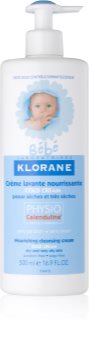 Klorane Bébé Cold Cream Nourishing Cleansing Lotion For Dry To Very Dry Skin