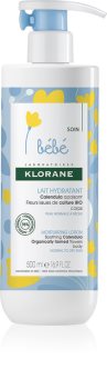 Klorane Bébé Calendula leche corporal hidratante para niños y bebés