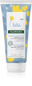 Klorane Bébé Calendula crema idratante viso e corpo per bambini