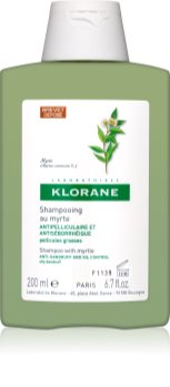 Klorane Myrtle шампоан против мазен пърхот