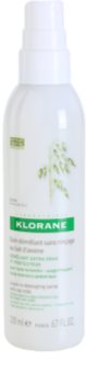 Klorane Oat Milk spray sem enxaguar para fácil penteado de cabelo