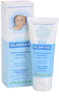 Klorane Bébé vlažilna krema za obraz in telo