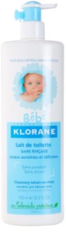 Klorane Bébé leche limpiadora sin aclarado