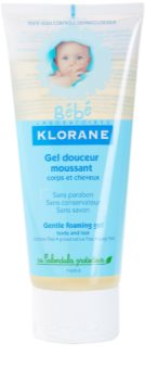 Klorane Bébé Gentle Foaming Gel For Hair And Body