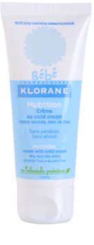 Klorane Bébé Nutrition crema nutritiva pentru copii
