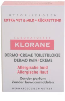 Klorane Dermo Pain Creme savon pour peaux allergiques