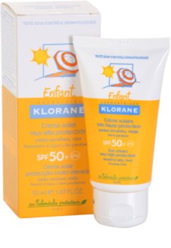 Klorane Kids дитячий крем для засмаги SPF 50+