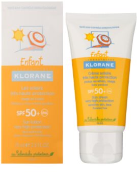 Klorane Kids дитячий крем для засмаги SPF 50+