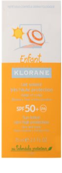 Klorane Kids дитячий крем для засмаги SPF 50+
