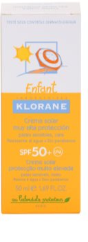 Klorane Kids дитячий крем для засмаги SPF 50+