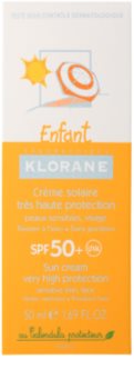 Klorane Kids lapte de protectie pentru fata si corp SPF 50+