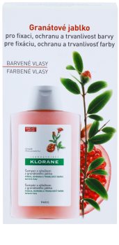 Klorane Pomegranate champô para cabelo pintado