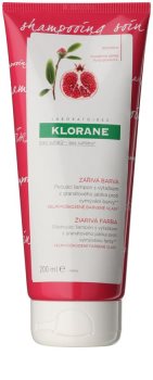 Klorane Granátové jablko pečující šampon proti vymývání barvy pro velmi poškozené barvené vlasy