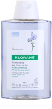 Klorane Flax Fiber champô para cabelo fino e sem volume