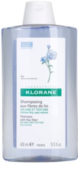 Klorane Flax Fiber šampón pre jemné vlasy bez objemu
