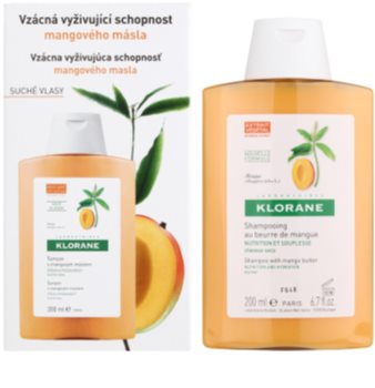 Klorane Mango Nourishing Shampoo For Dry Hair
