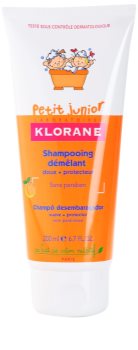 Klorane Junior champô infantil com aromas de pêssegos