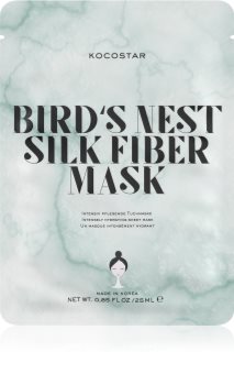 KOCOSTAR Bird's Nest Silk Fiber Mask Sheet Mask for Intensive Hydration