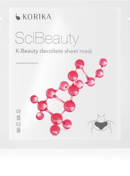 KORIKA SciBeauty plátýnková maska proti vráskám v dekoltu