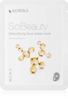 KORIKA SciBeauty detoxikačná plátenná maska