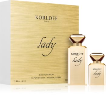 korloff lady woda perfumowana 88 ml   zestaw 