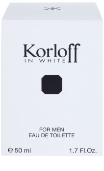 Korloff In White toaletná voda pre mužov 50 ml