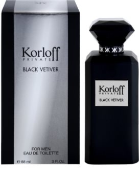 Korloff Private Black Vetiver toaletní voda unisex 88 ml