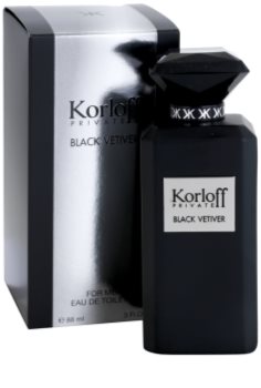 Korloff Private Black Vetiver toaletní voda unisex 88 ml