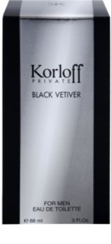 Korloff Private Black Vetiver toaletní voda unisex 88 ml