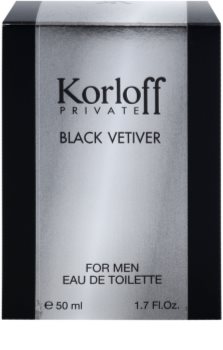 Korloff Korloff Private Black Vetiver toaletná voda unisex 50 ml
