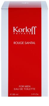 Korloff Private Rouge Santal Eau de Toilette unisex 88 ml