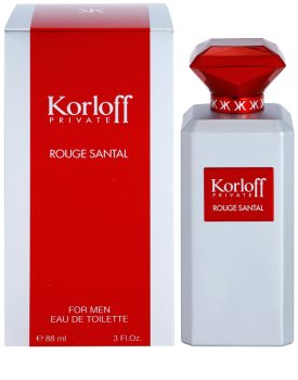 Korloff Private Rouge Santal Eau de Toilette unisex 88 ml