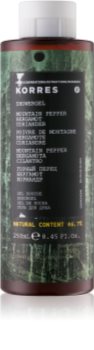 Korres Mountain Pepper, Bergamot & Coriander żel pod prysznic dla mężczyzn 250 ml