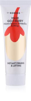 Korres Goji Berry masque liftant et fortifiant effet instantané