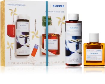 korres blue sage woda toaletowa 50 ml   zestaw 