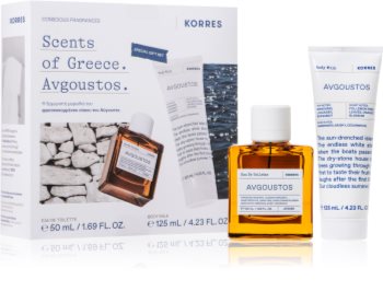 korres avgoustos woda toaletowa 50 ml   zestaw