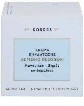 Korres Face Almond Blossom crème hydratante pour peaux normales à sèches