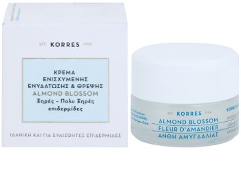 Korres Almond Blossom crema hidratante y nutritiva para pieles secas y muy secas